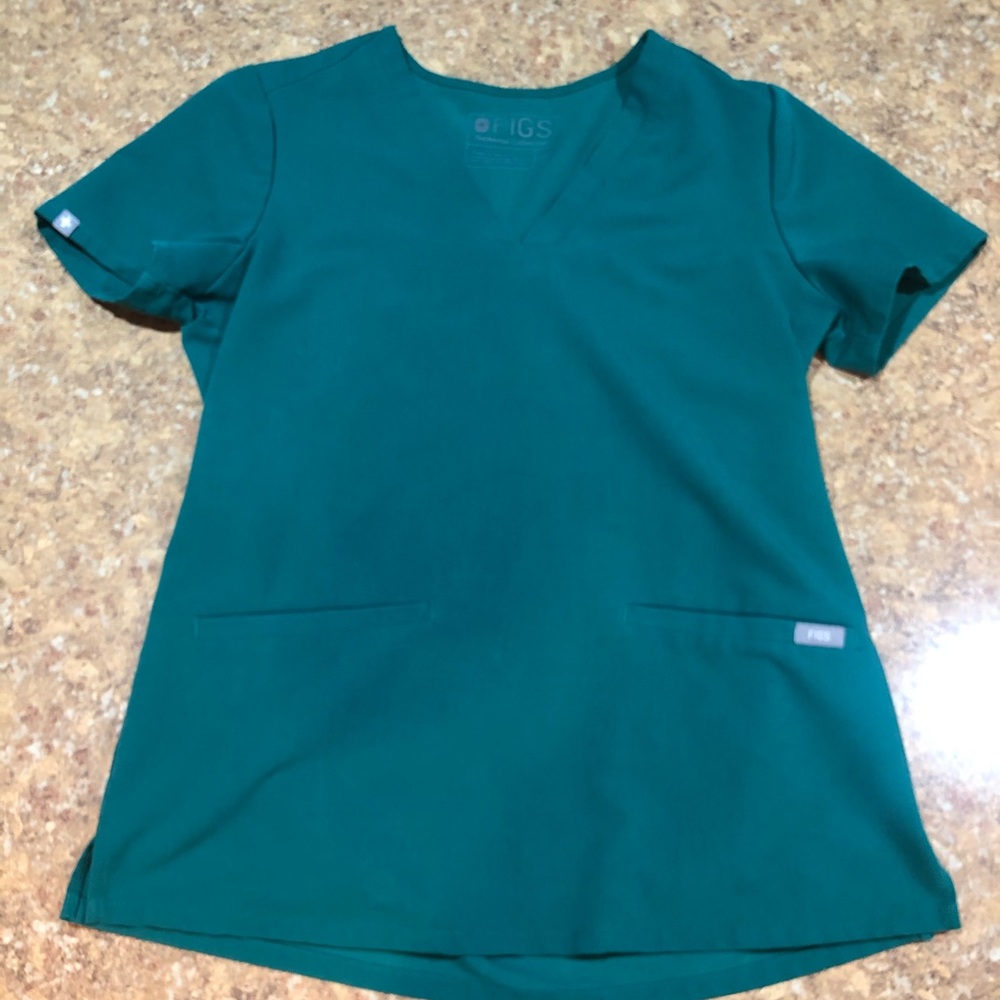 Figs Hunter Green Scrub Set